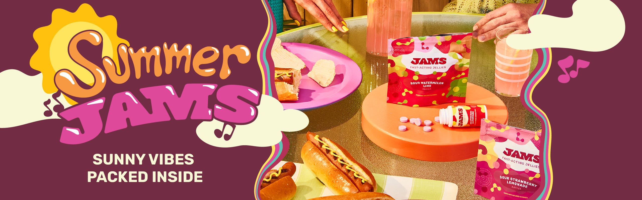 JAMS Florida brand banner