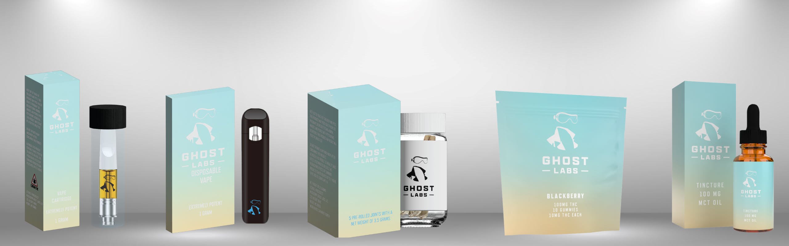 MS Ghost Labs brand banner