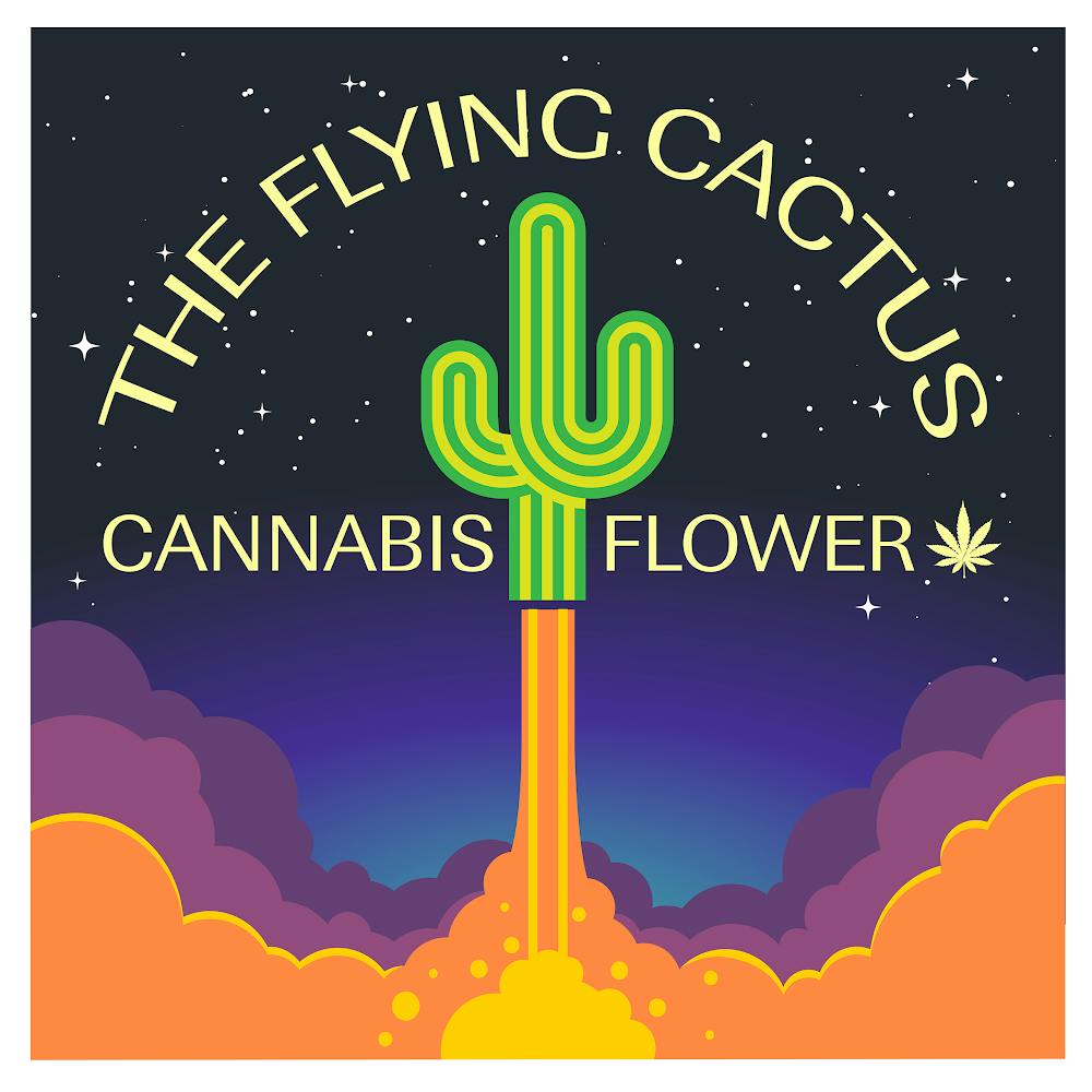 The Flying Cactus brand banner