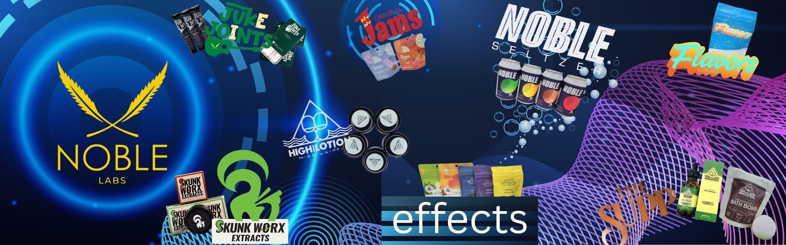 Noble Labs brand banner