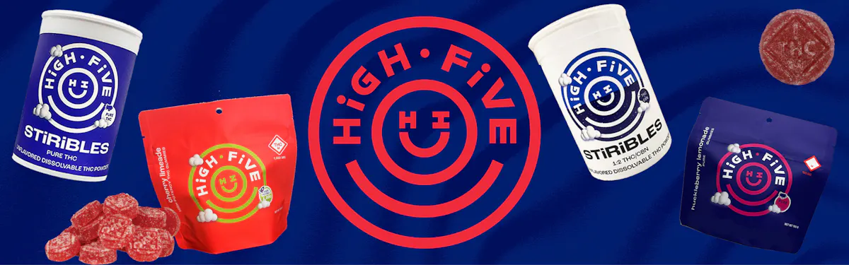 High Five Cannabis brand banner