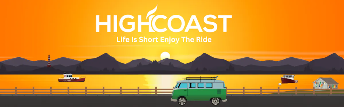 High Coast brand banner