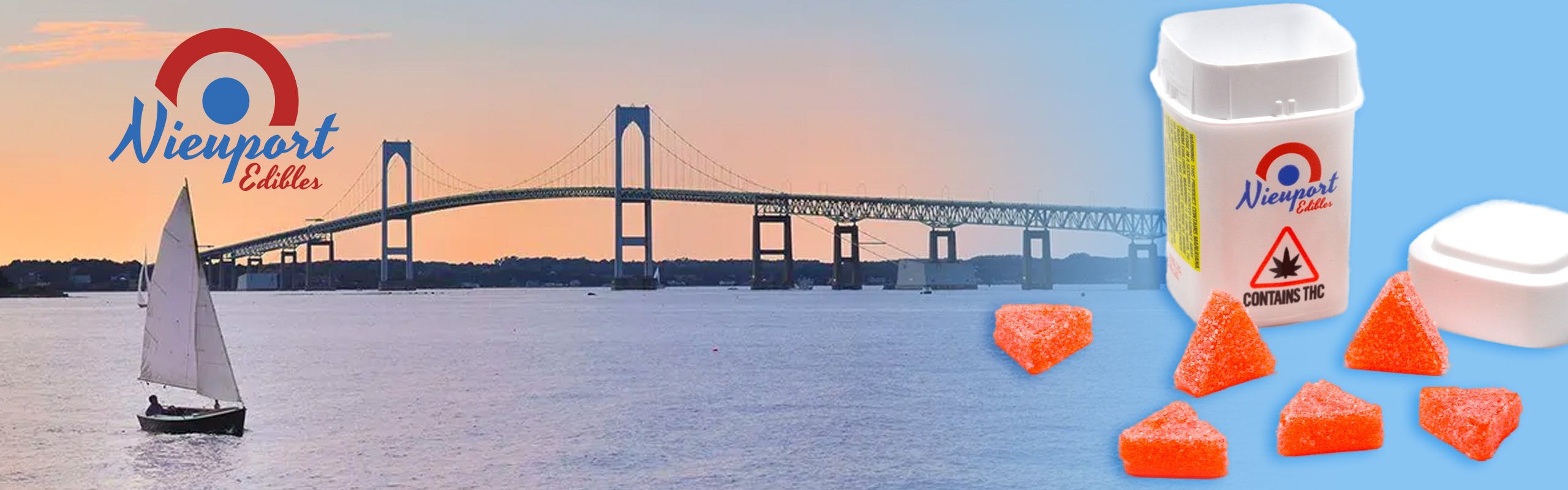 Nieuport Edibles brand banner