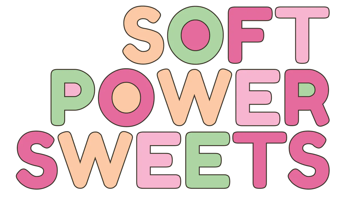 Soft Power Sweets brand banner