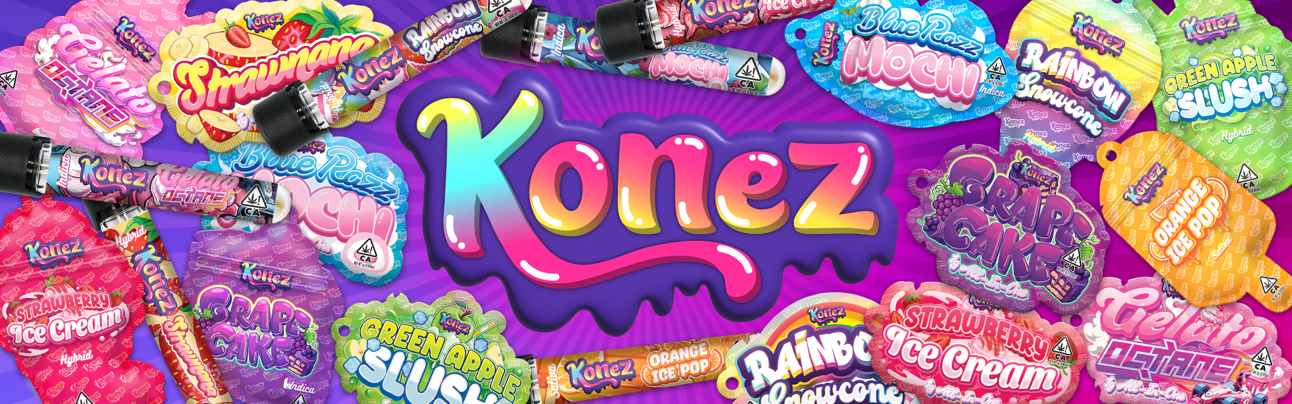 Konez brand banner