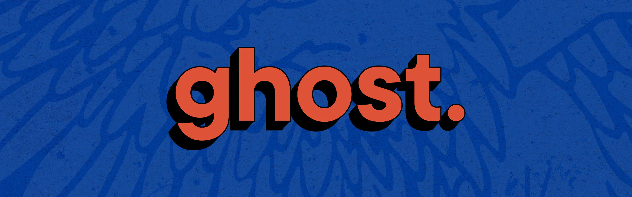 ghost. brand banner