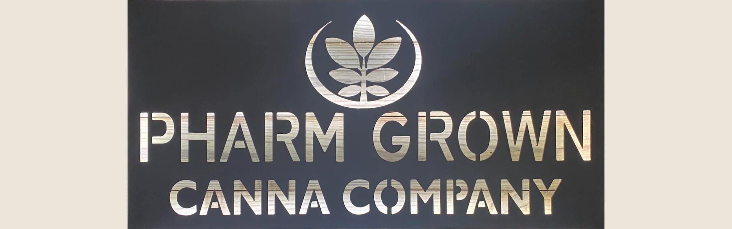 Pharm Grown Canna Company brand banner