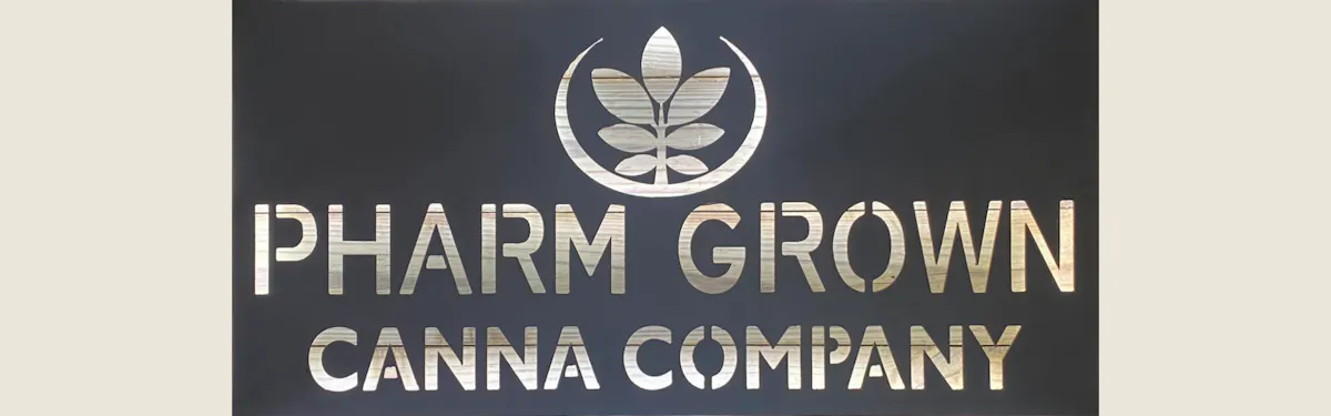 Pharm Grown Canna Company brand banner
