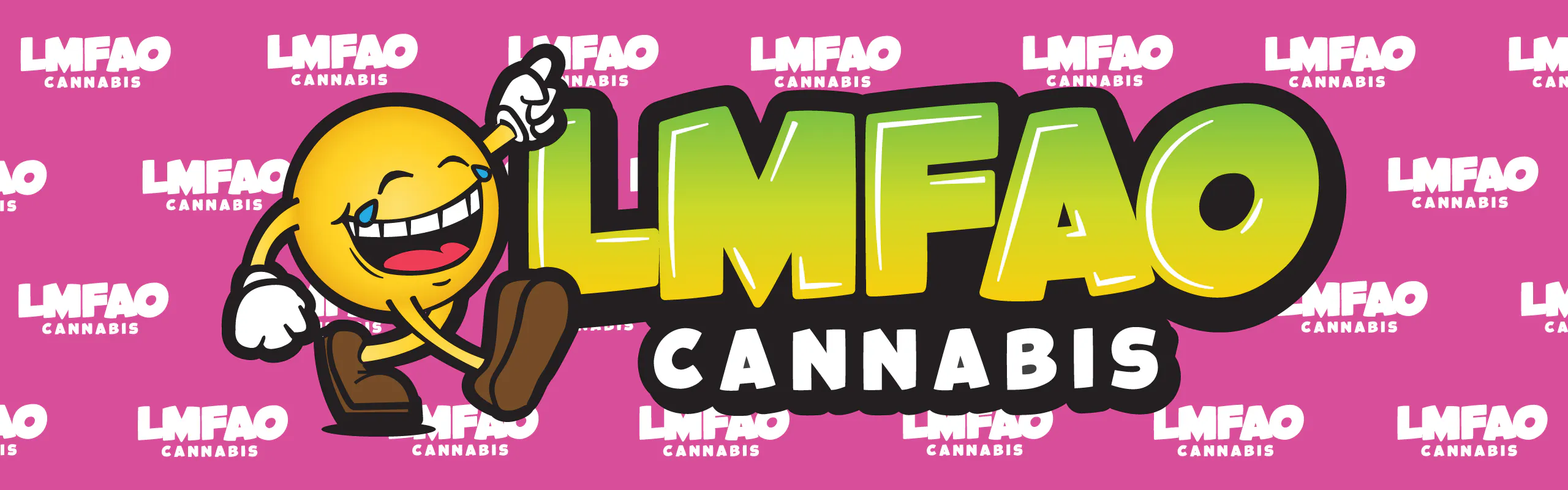 LMFAO Cannabis brand banner