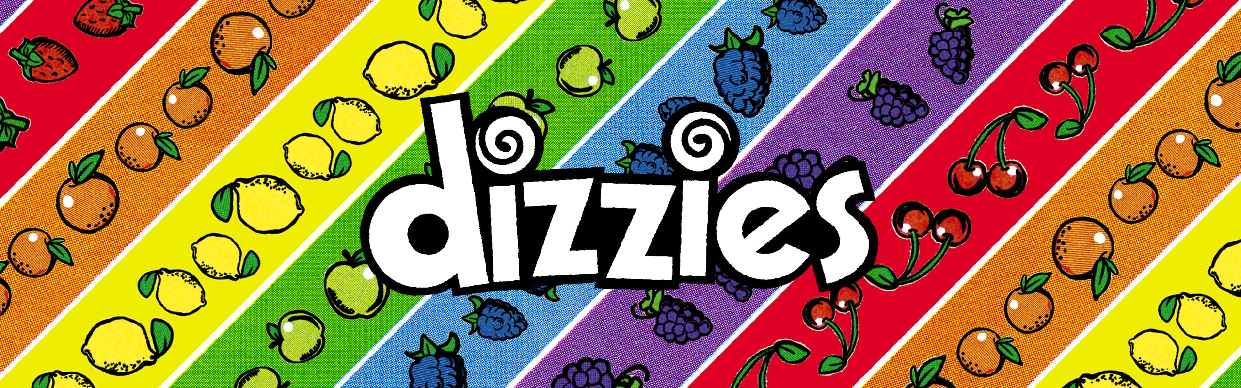 Dizzies brand banner