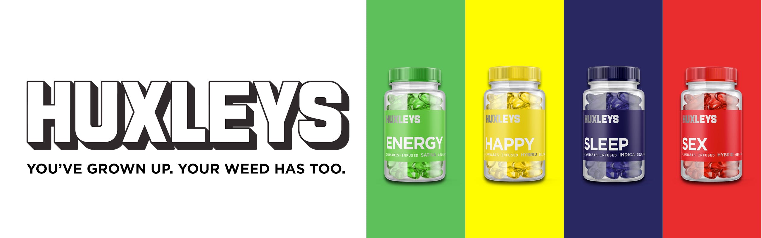 Huxleys brand banner