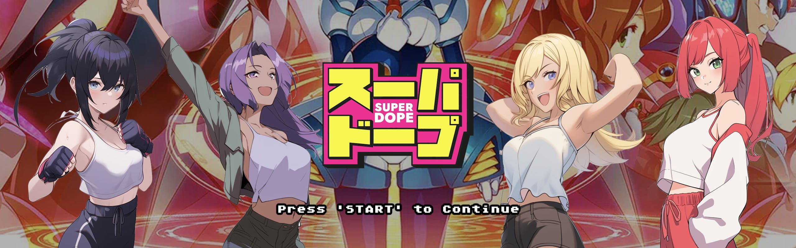 Super Dope brand banner