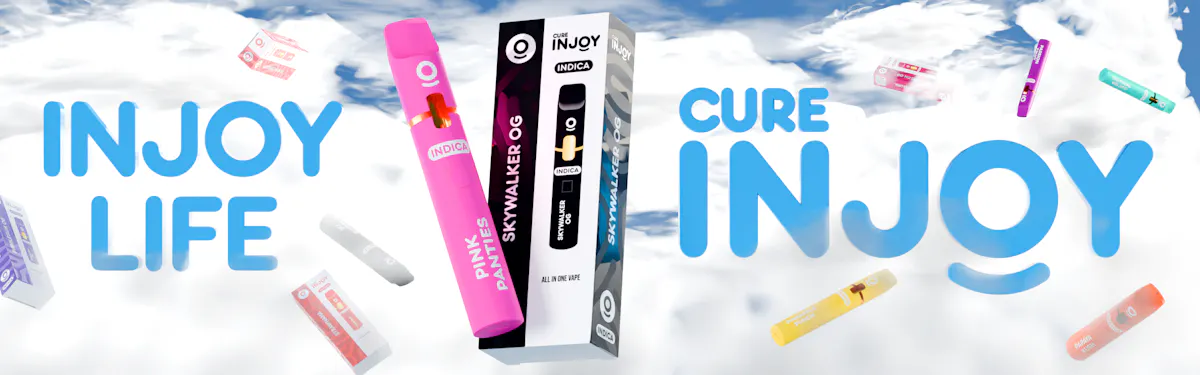 Cure Injoy brand banner