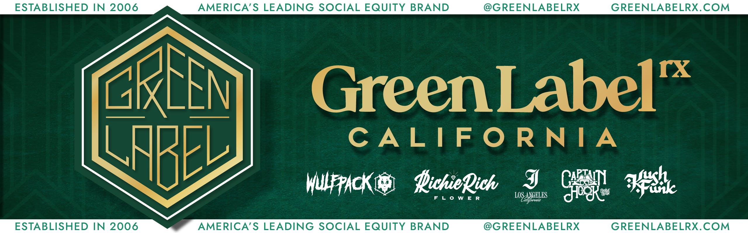 Green Label Rx brand banner