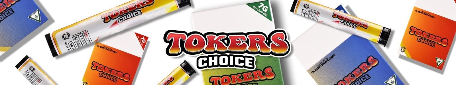 Tokers Choice brand banner