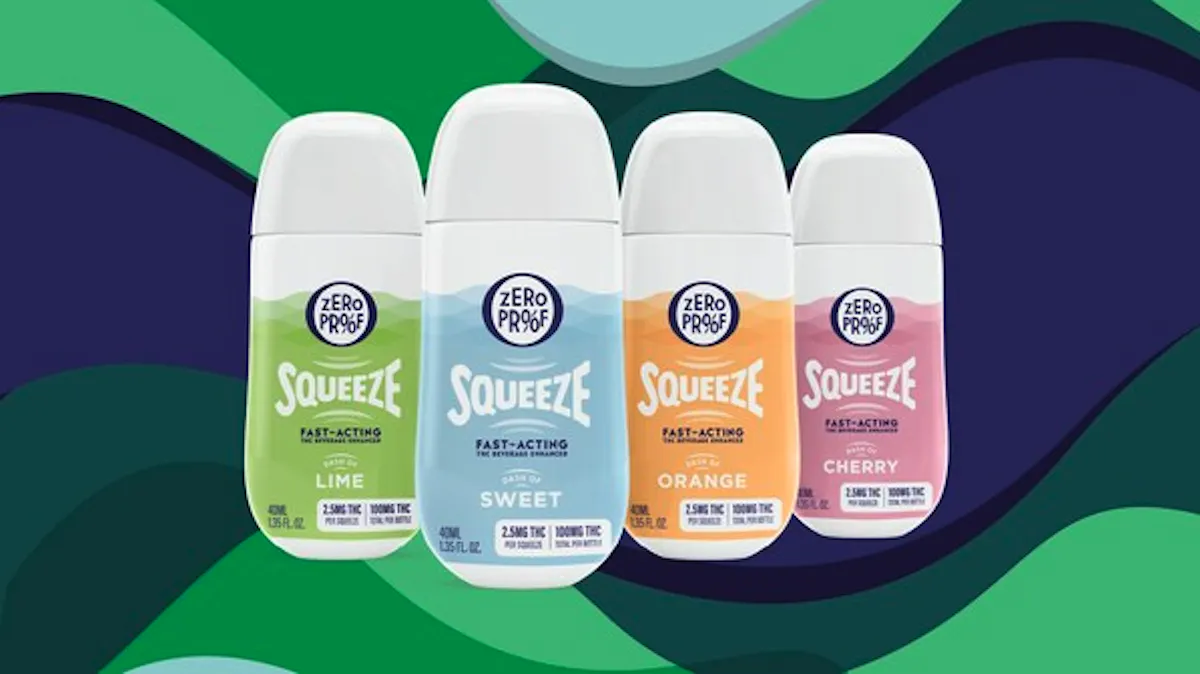 Zero Proof Squeeze brand banner