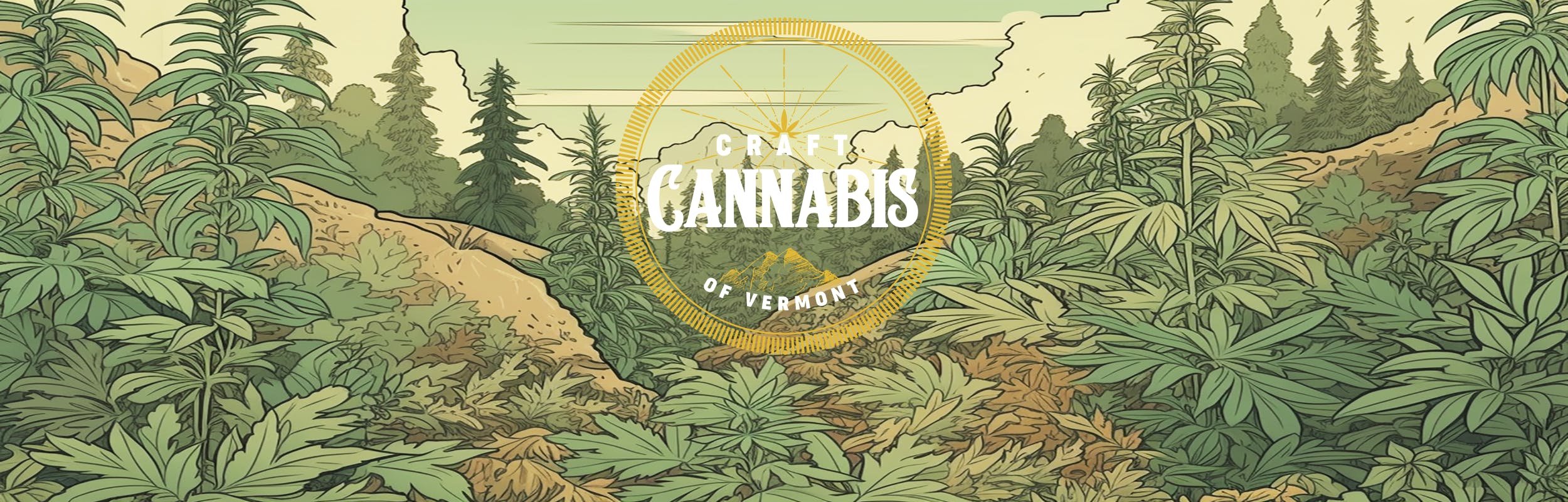 Craft Cannabis of Vermont brand banner
