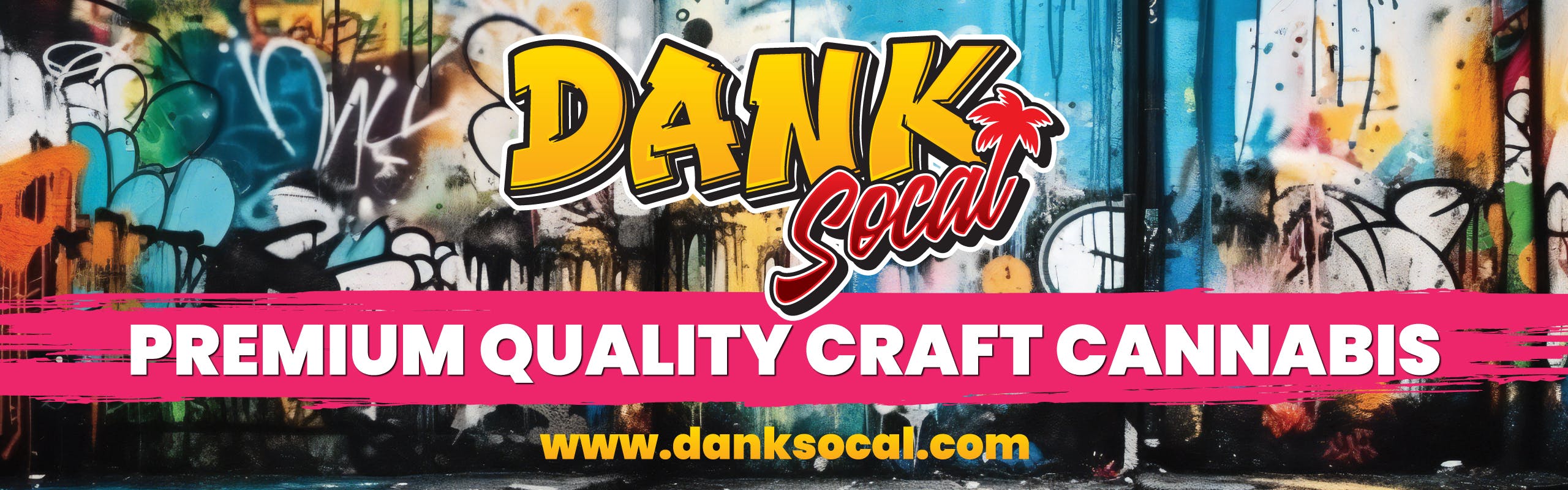 DANK SOCAL brand banner