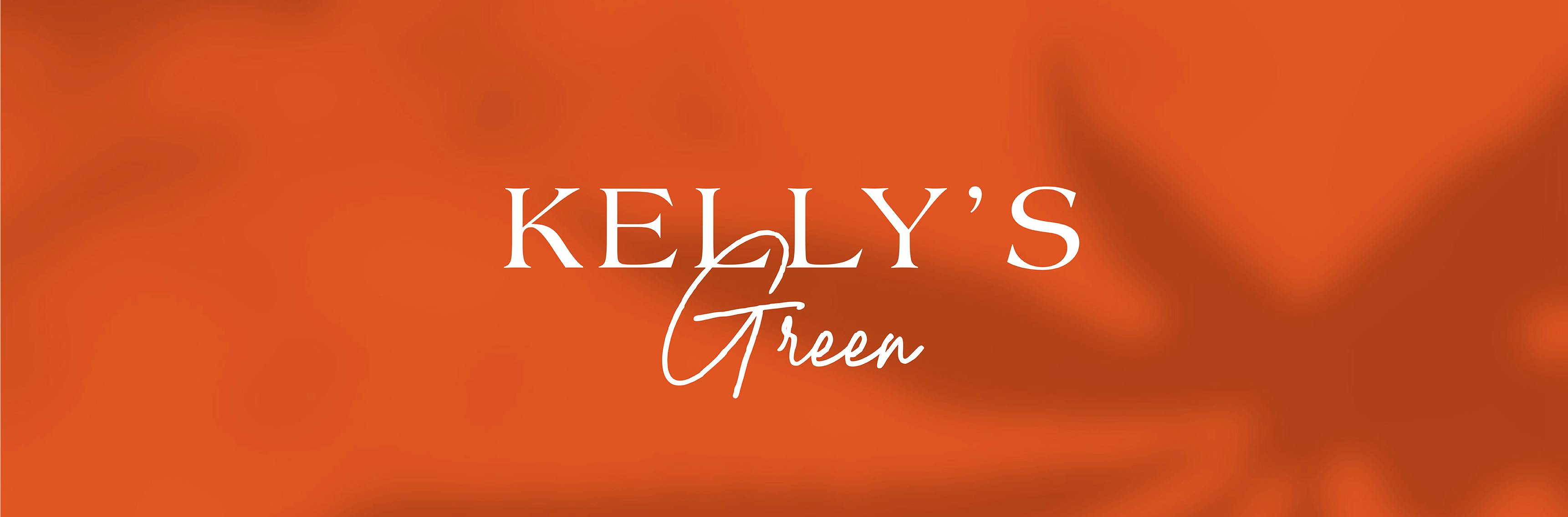 Kelly's Green brand banner