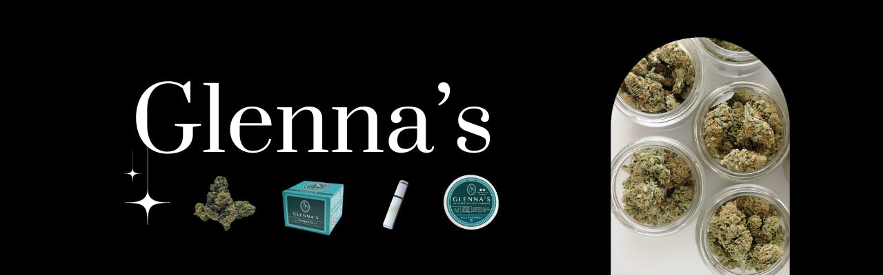 Glenna's brand banner