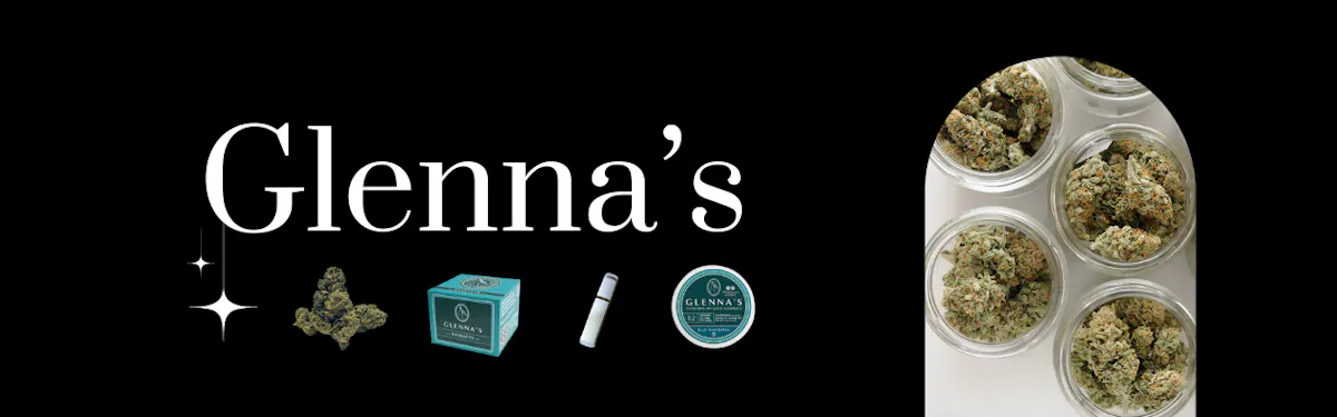 Glenna's brand banner