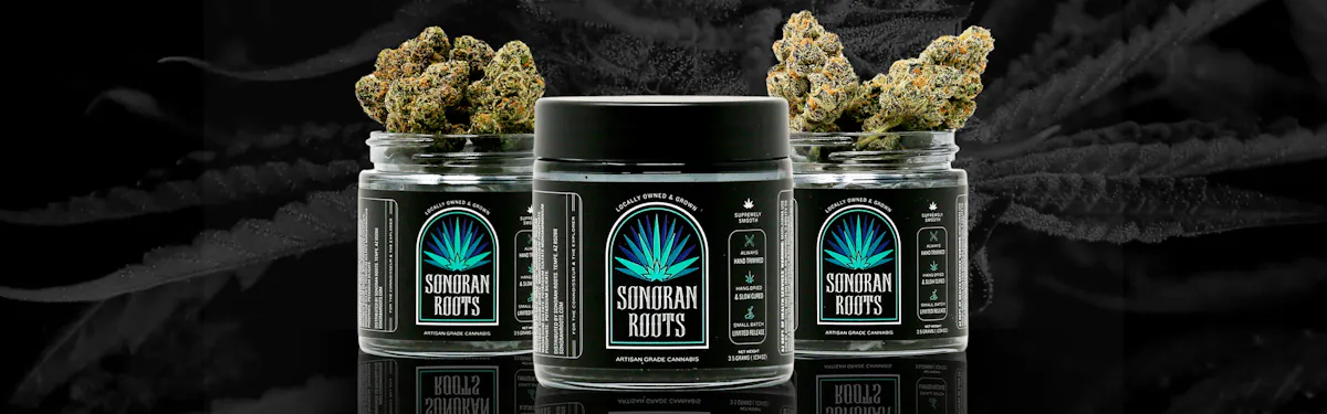 Sonoran Roots brand banner