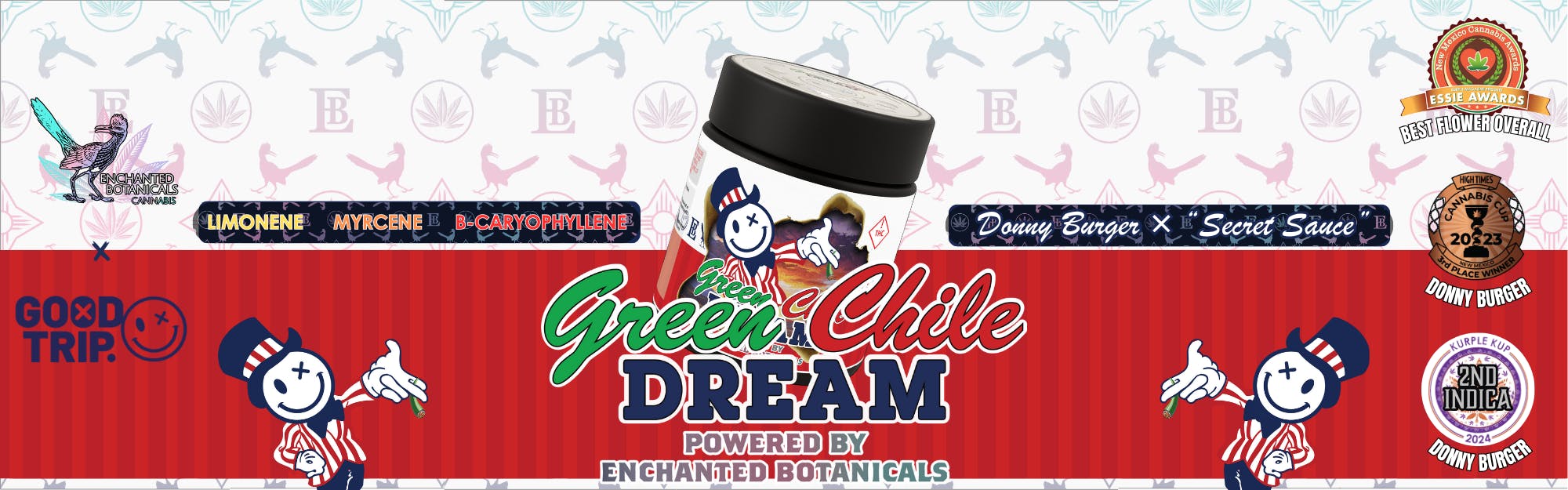 Enchanted Botanicals brand banner