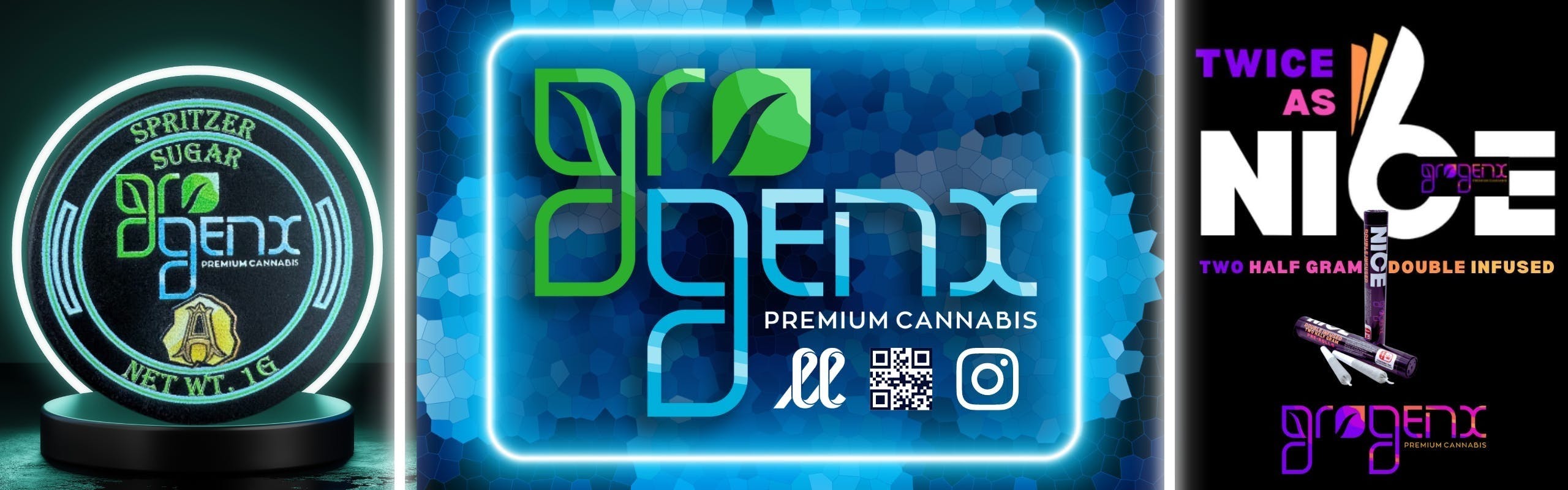 GroGenx brand banner