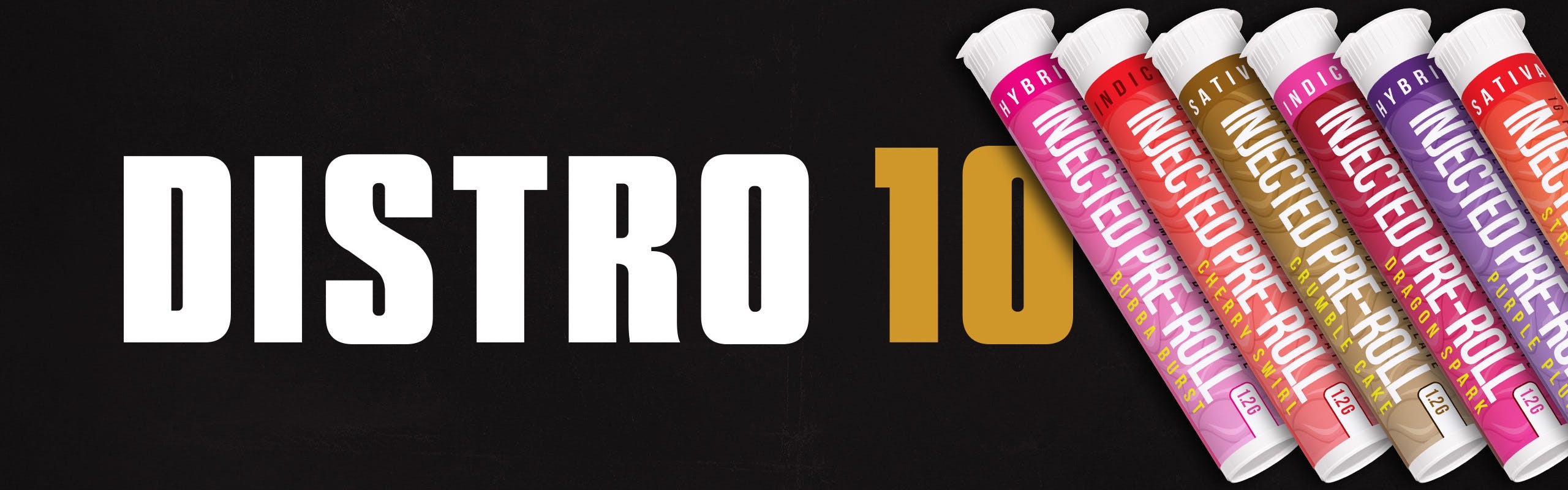 Distro 10 brand banner