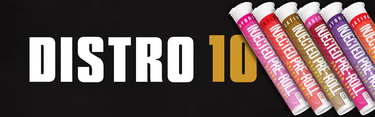 Distro 10 brand banner