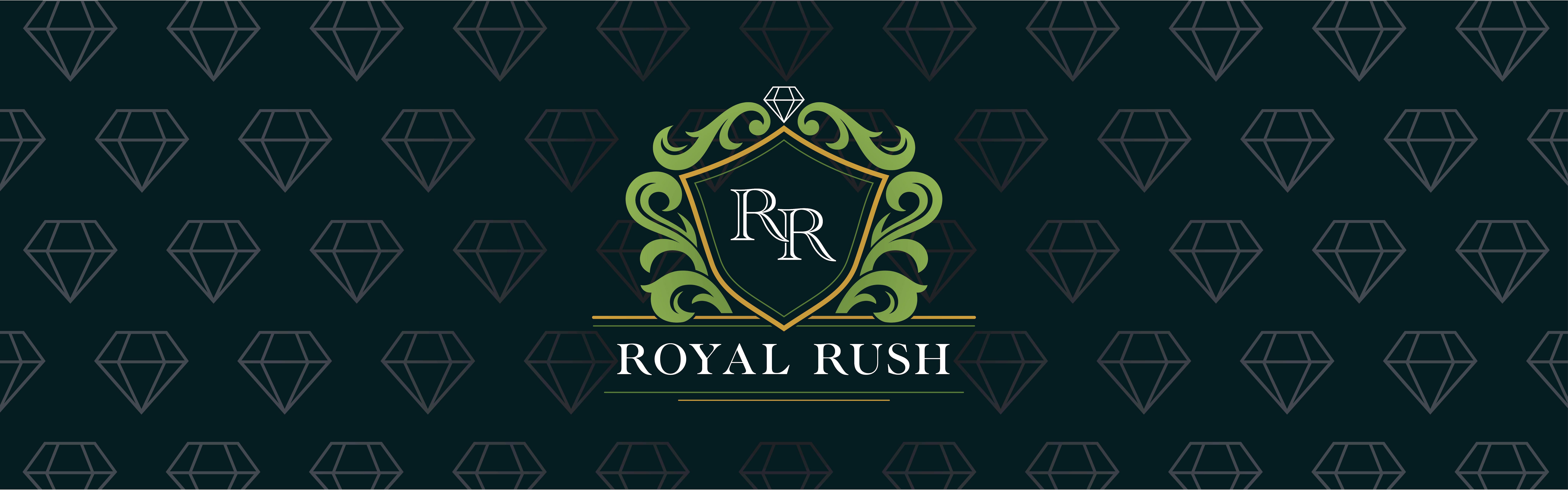 Royal Rush brand banner