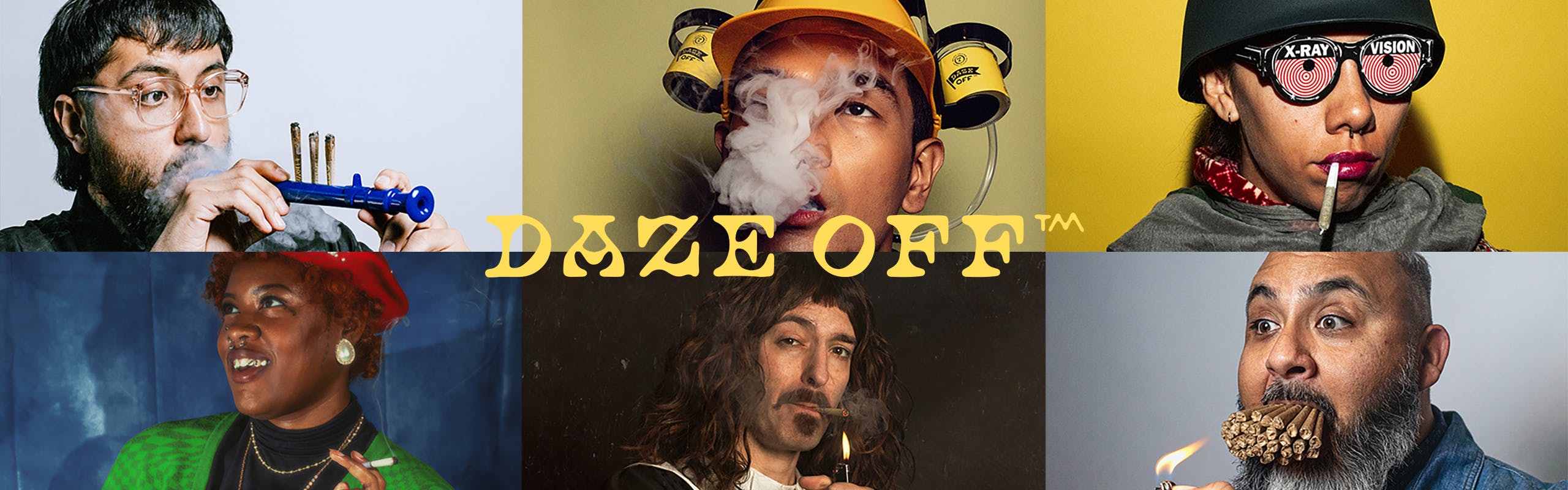 Daze Off brand banner