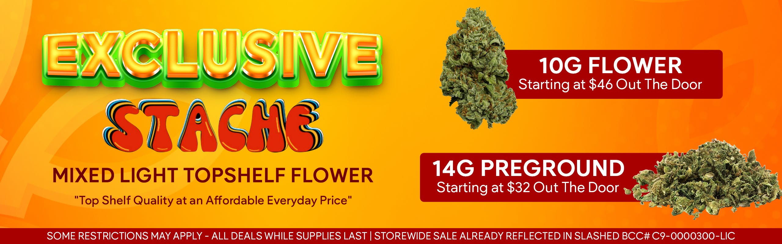 Stache brand banner