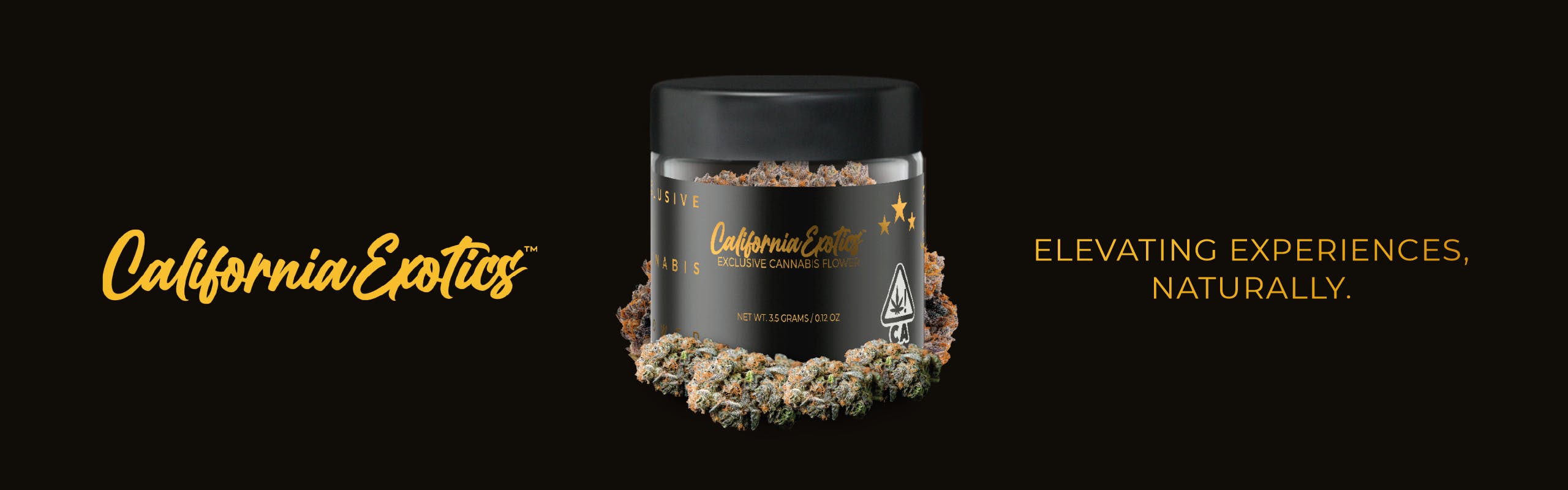 California Exotics brand banner