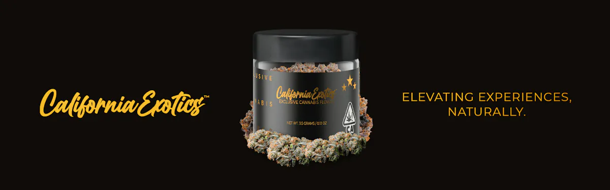 California Exotics brand banner