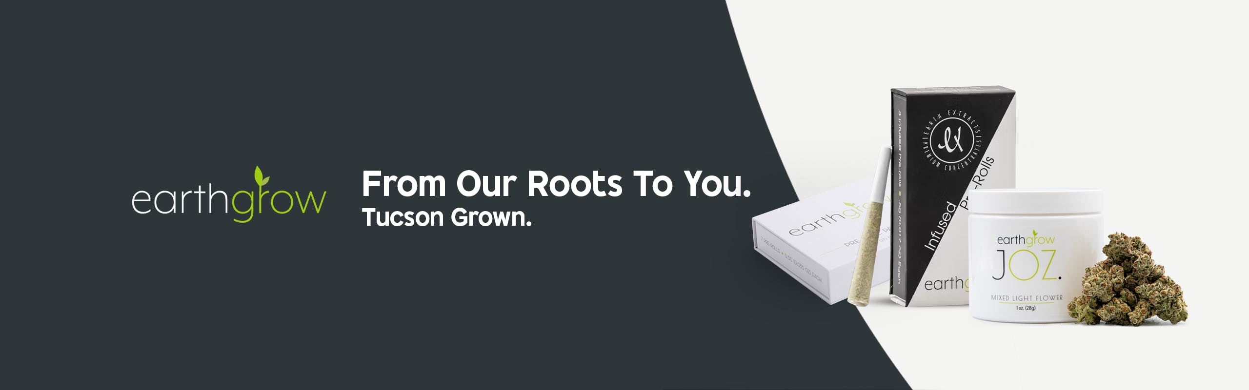 EarthGrow brand banner