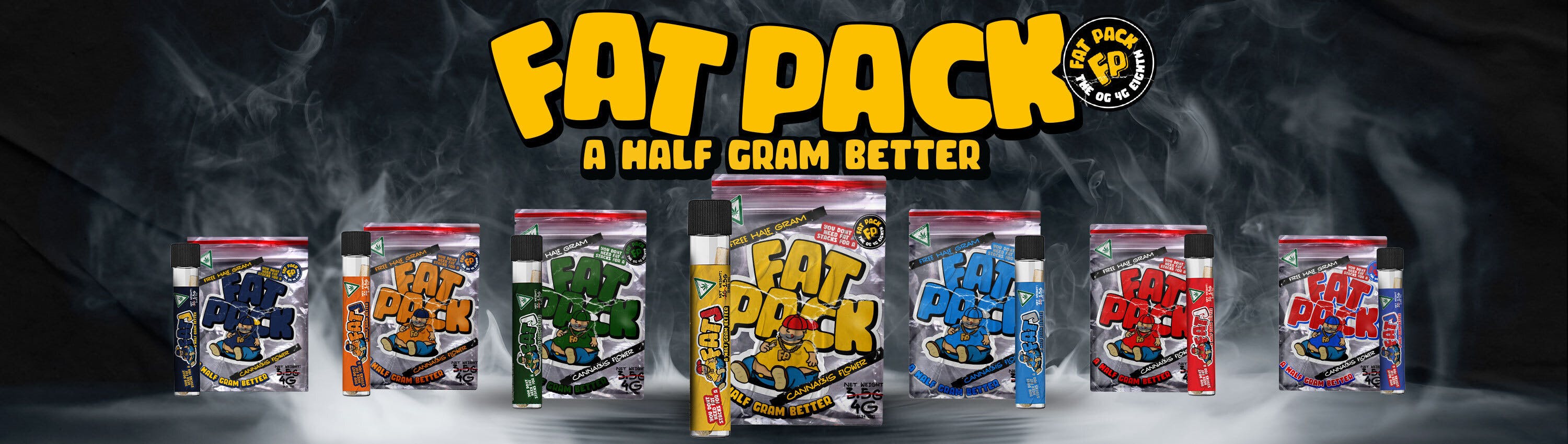 Fat Pack brand banner