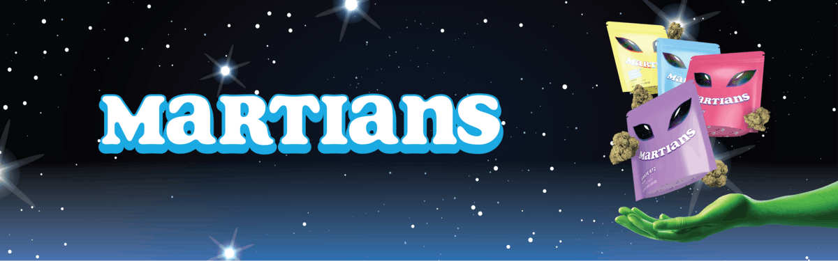 Martians brand banner