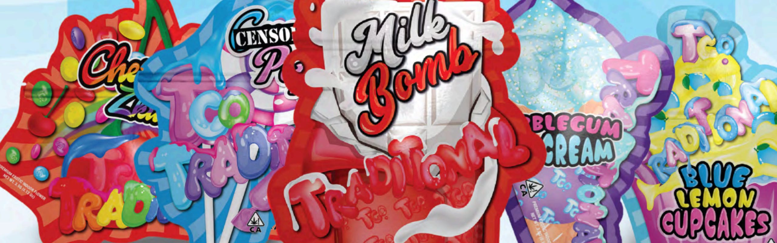 The Candy Shop brand banner