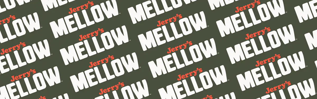 Jerry's Mellow Goods brand banner