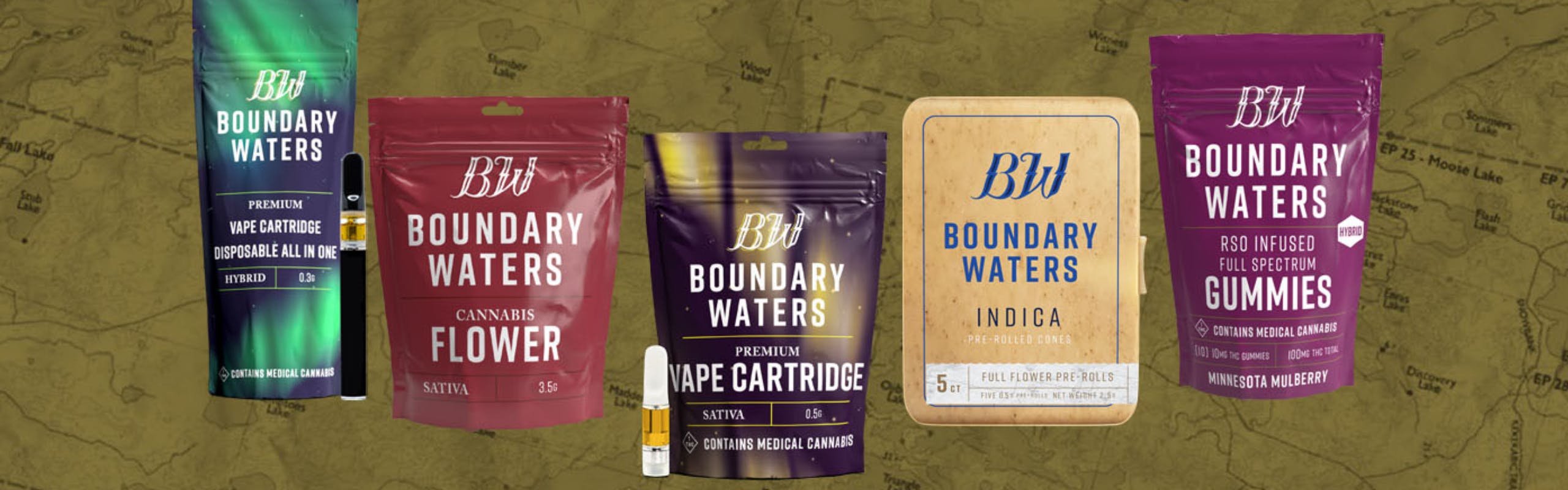 Boundary Waters brand banner