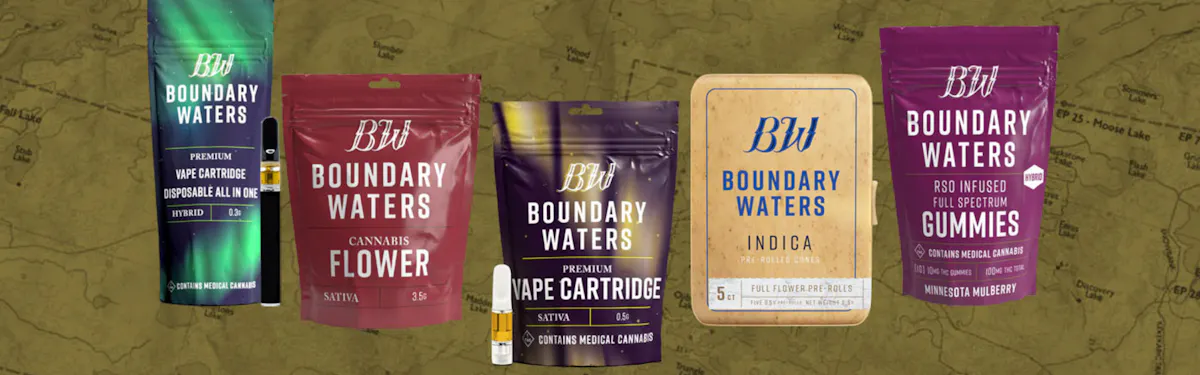 Boundary Waters brand banner
