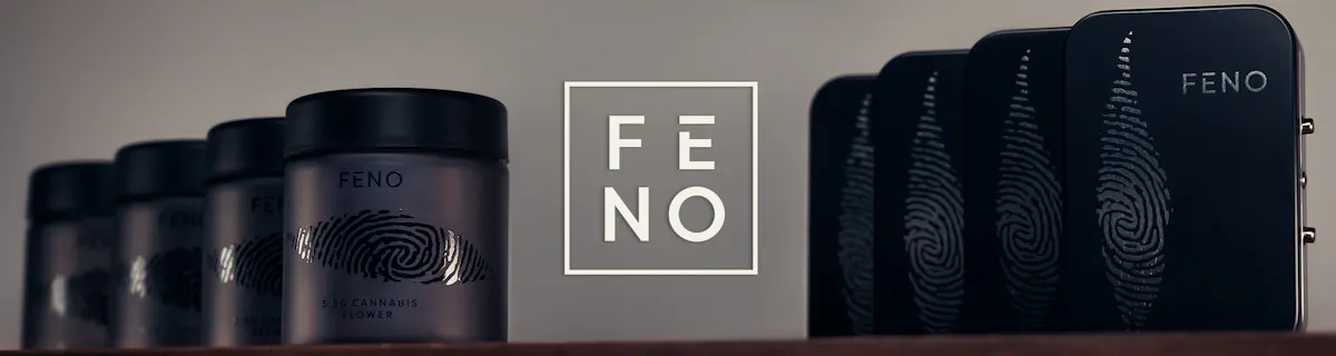 Feno Cannabis brand banner