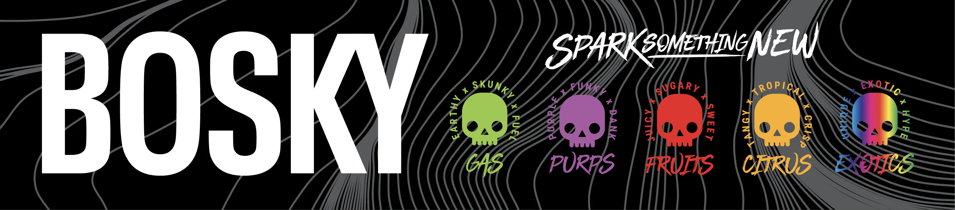Bosky Genetics brand banner