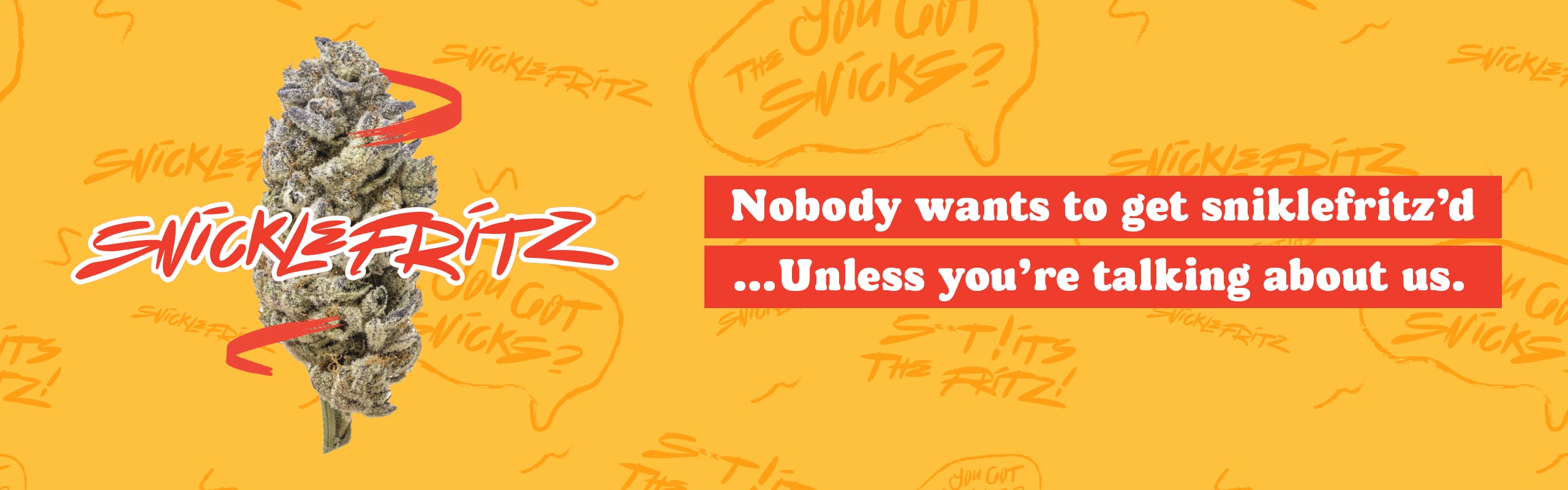 Snicklefritz brand banner