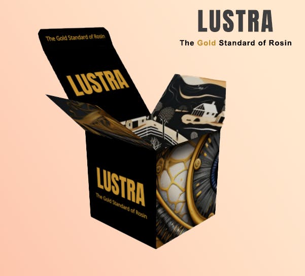 LUSTRA brand banner