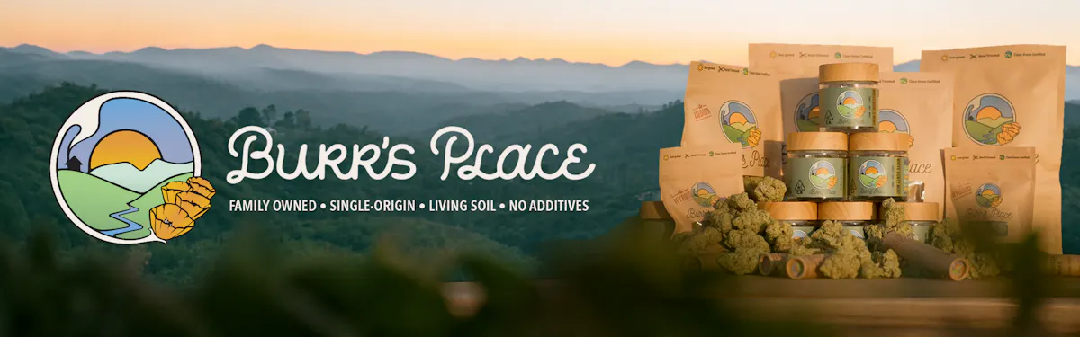 Burr's Place brand banner
