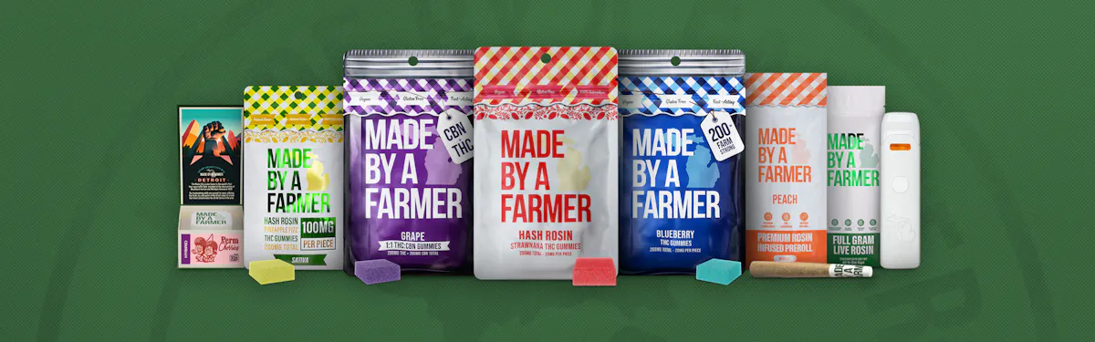 Made By A Farmer brand banner