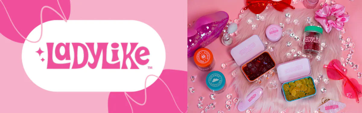 Ladylike brand banner