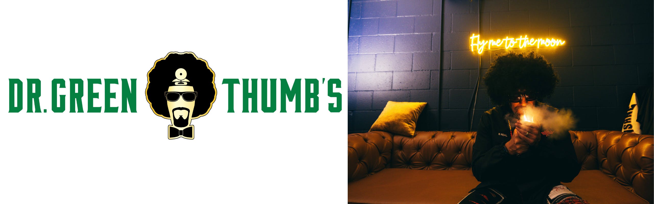 Dr. Greenthumb's brand banner